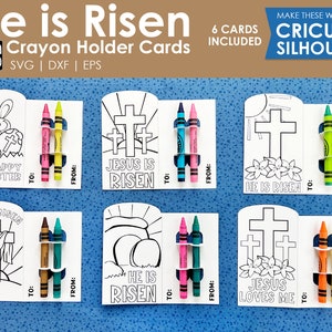 6 Religiöses Osterfest zum ausdrucken, Ausmalen für Cricut und Silhouette