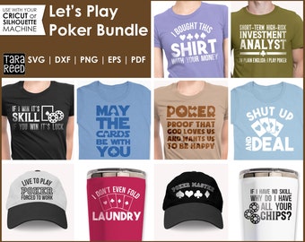 Poker SVG and Cut Files for Crafters