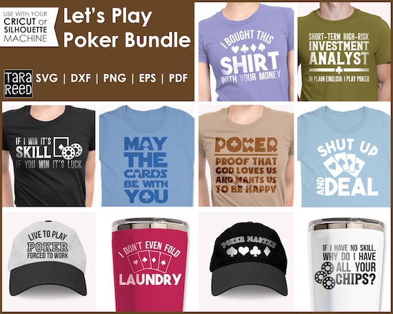 Poker SVG and Cut Files for Crafters