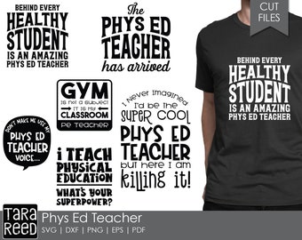Professeur d'éducation physique - fichiers SVG et découpés pour les artisans