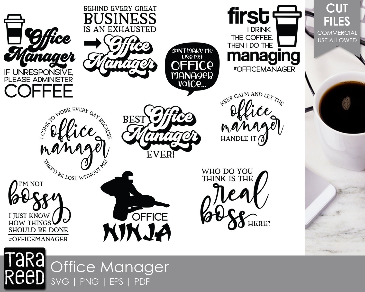Download Office Manager Office SVG and Cut Files for Crafters | Etsy