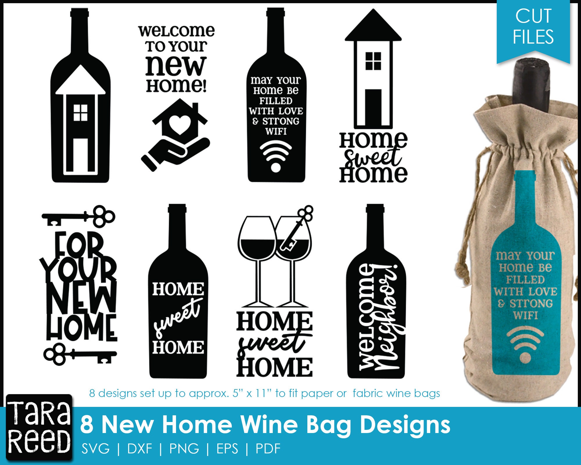 Housewarming Gifts Wine Bag, Thank You Gift for Neighbor, Housewarming  Party Decorations, Best Neighbors Ever Wine Bag, New Home Owner Gift,  Burlap
