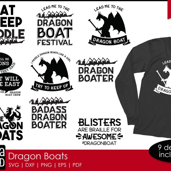 Dragon Boat Festival - SVG and Cut Files for Crafters