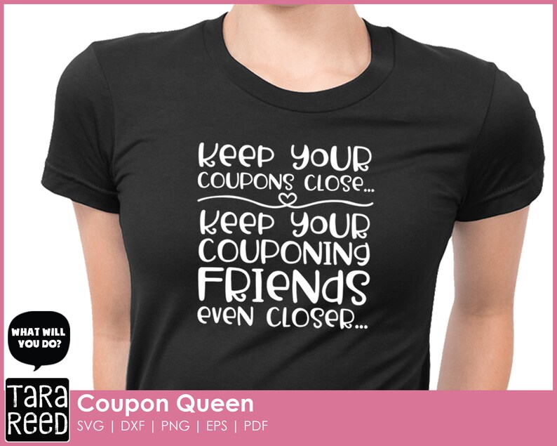 Coupon Queen Couponing SVG and Cut Files for Crafters - Etsy