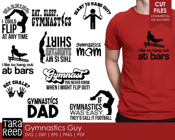 Download Gymnastics Guy Gymnast Svg And Cut Files For Crafters Etsy