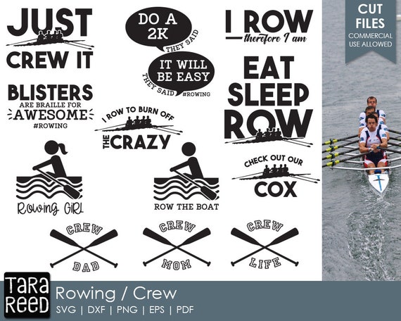 Crew Rowing Vector Crew Rowing Logo