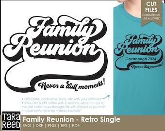 Family Reunion SVG and Cut Files for Crafters