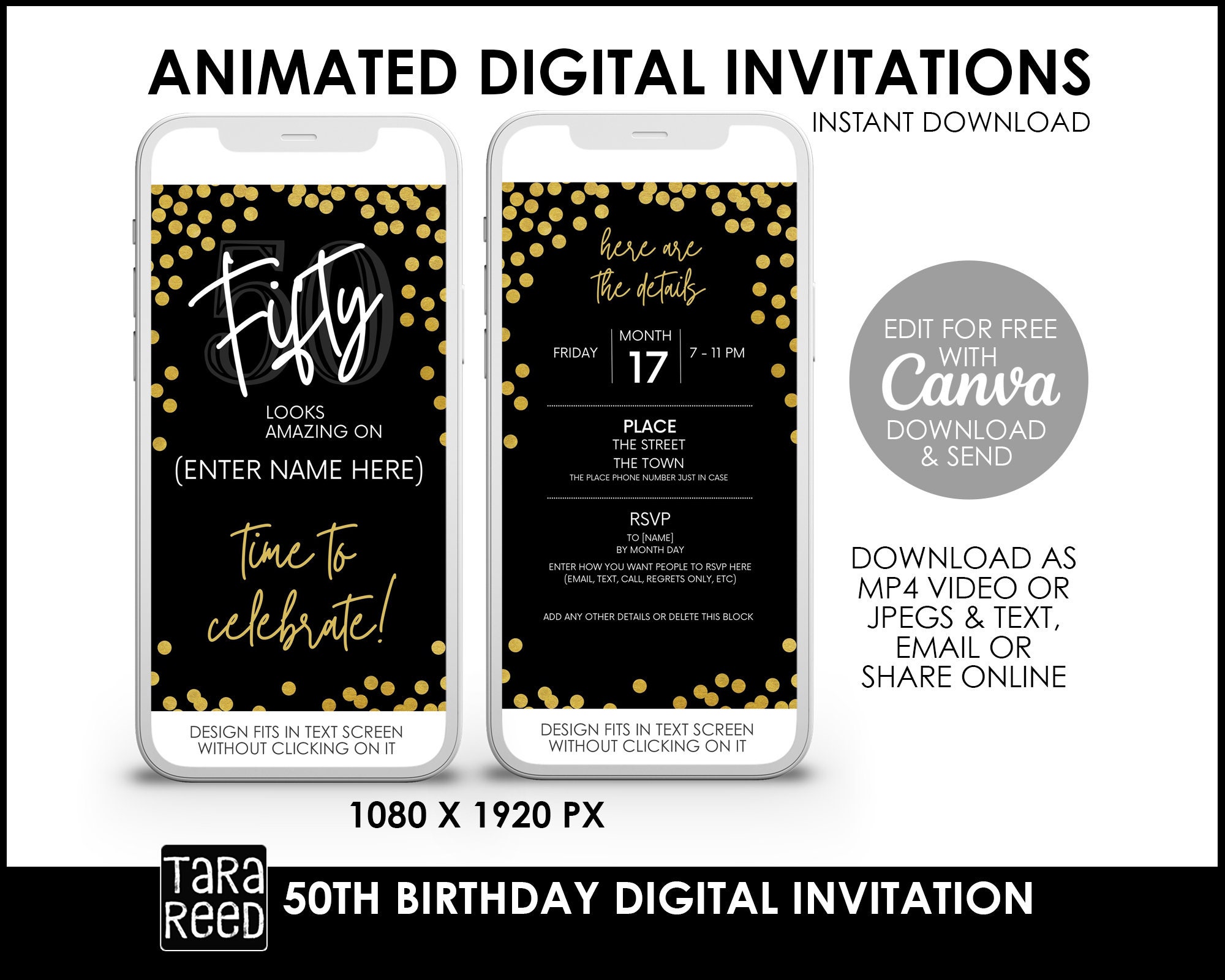 Animated Invitations & Invitation Templates