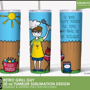 Body Built By Burgers - Barbecue 20 oz Tumbler Sublimation Wrap