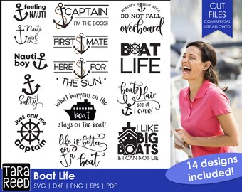 Boat Life - Boating SVG and Cut Files for Crafters