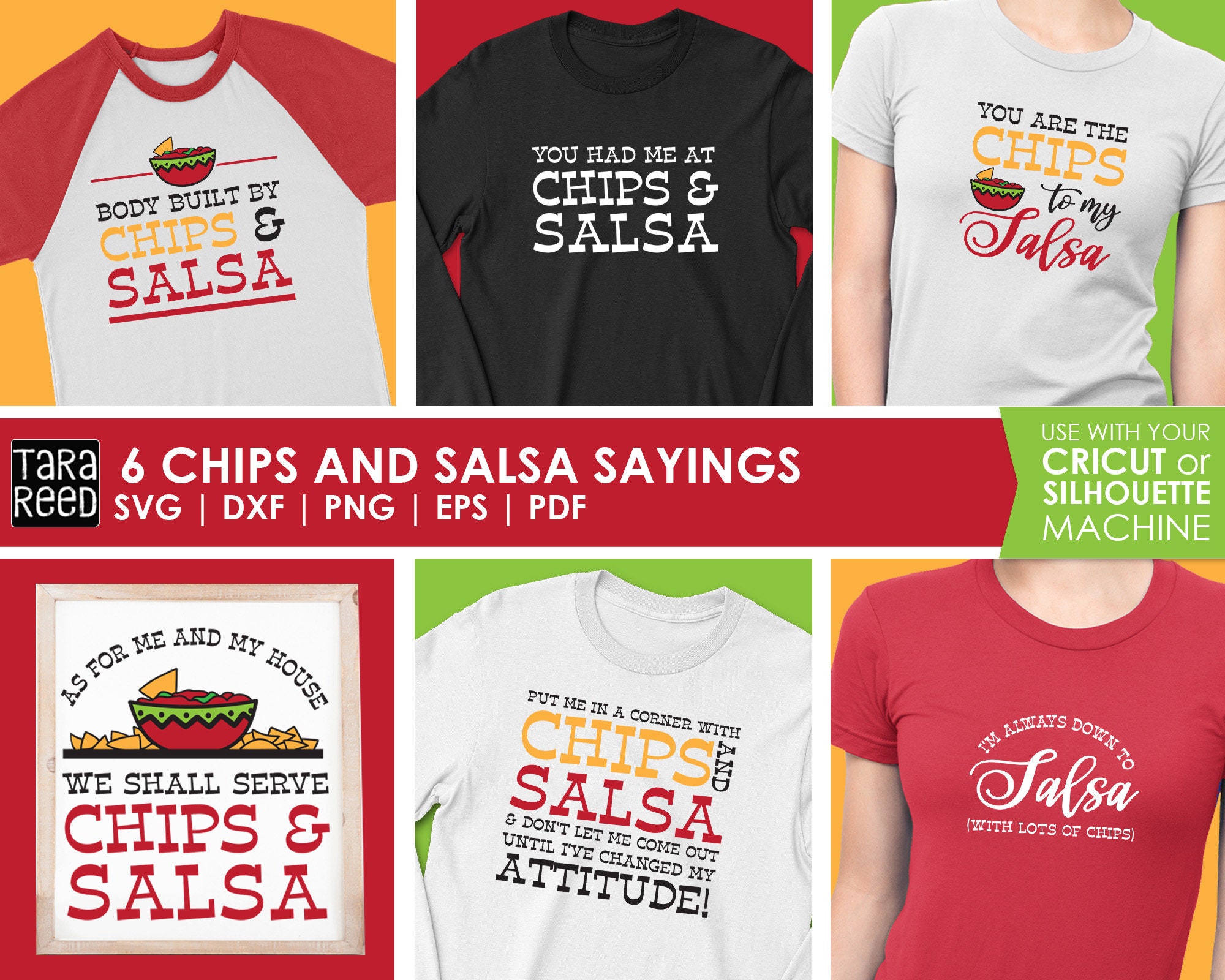 6 Chips and Salsa Quotes Kitchen Signs and T Shirts Etsy Australia
