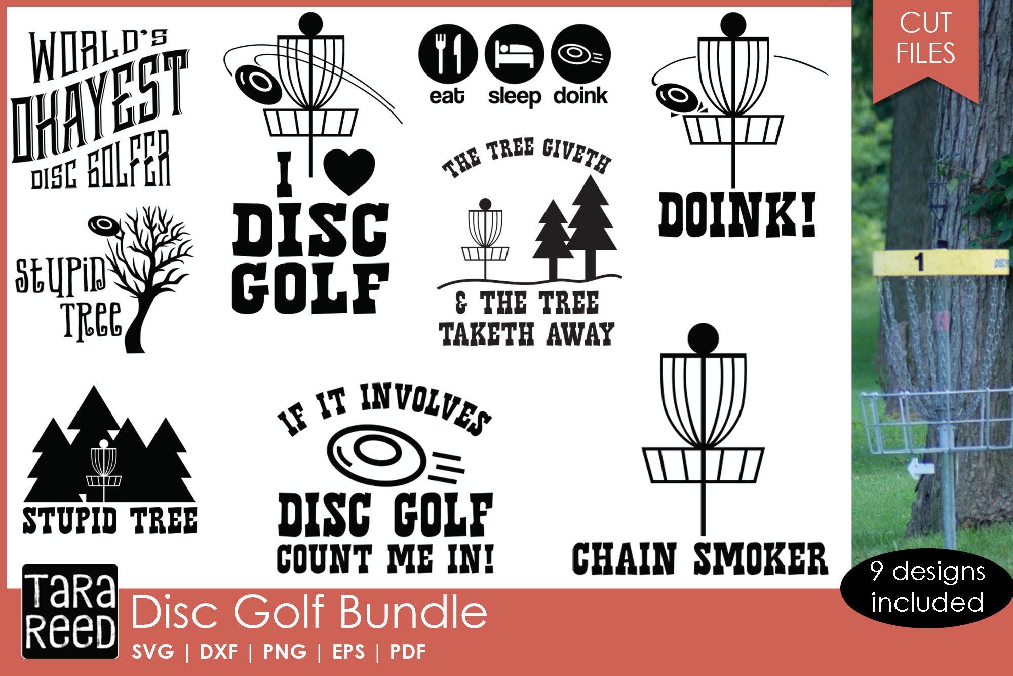 Disc Golf SVG and Cut Files for Crafters - Etsy
