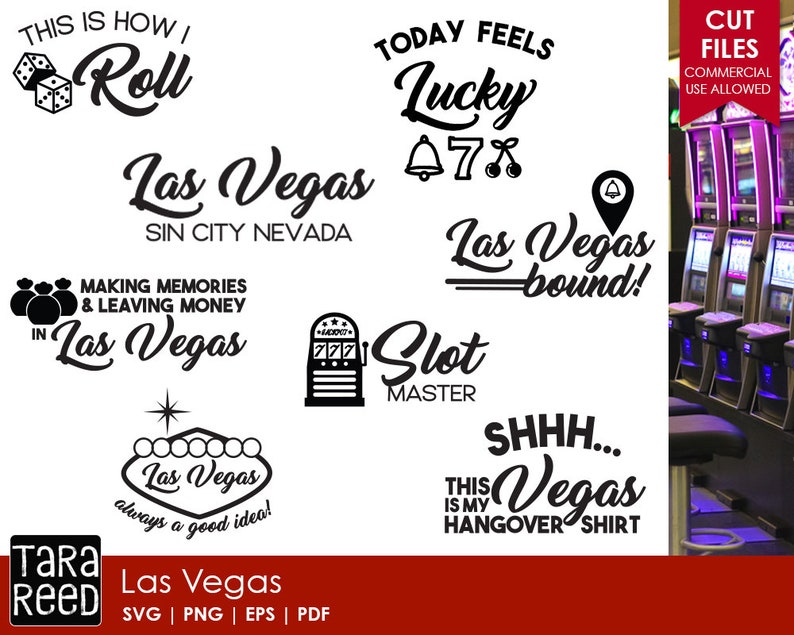 Download Las Vegas SVG and Cut Files for Crafters | Etsy