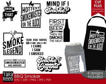 BBQ Smoker - Barbecue SVG and Cut Files for Crafters
