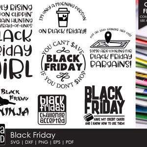 Black Friday - Black Friday SVG and Cut Files for Crafters