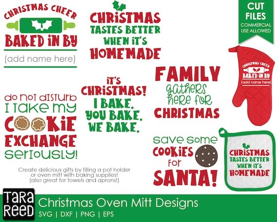 Download Free Christmas Oven Mitts Christmas Svg And Cut Files For Etsy SVG DXF Cut File