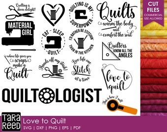 Download Love quilting svg | Etsy