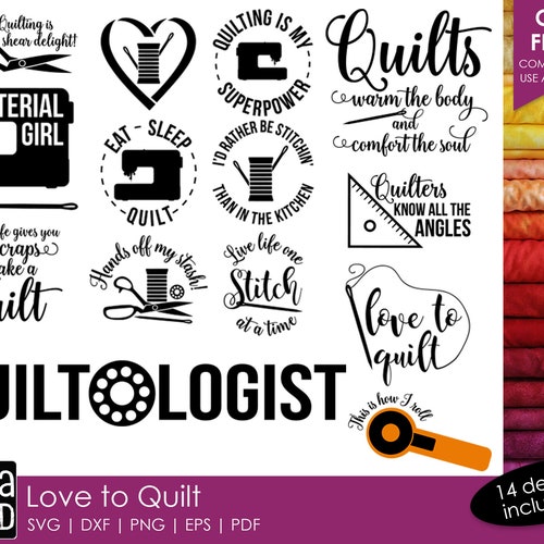 My Magic Wand SVG & Clip Art quilting svg love to sew svg quilt svg