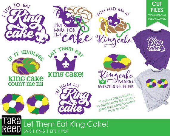 Free Free King Cake Svg 810 SVG PNG EPS DXF File