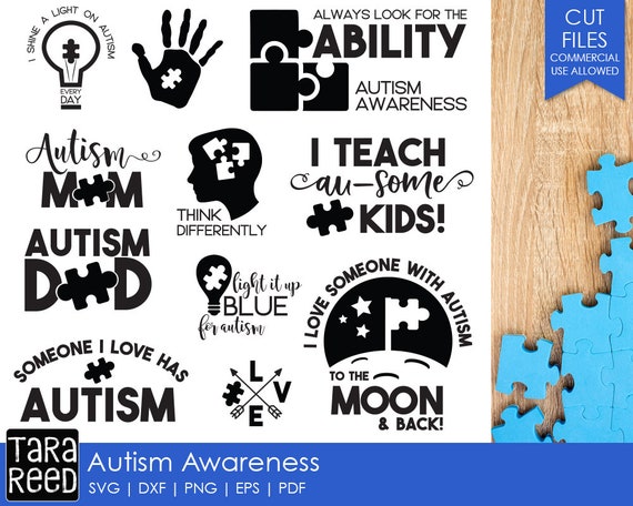 Download Free Autism Awareness Autism Svg And Cut Files For Crafters Etsy SVG Cut Files