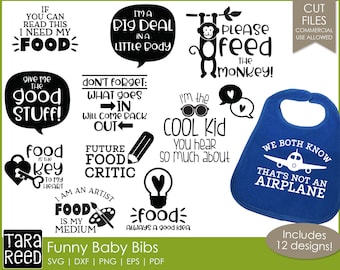 Baby Bibs - Baby SVG and Cut Files for Crafters