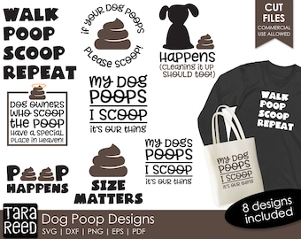 Dog Poop - Dog SVG and Cut Files for Crafters