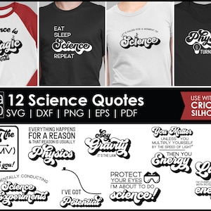 Science SVG- en snijbestanden voor hobbyisten - Moment of Science