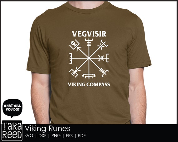 Viking Symbols and Ancient Runes Masculine Shirts 