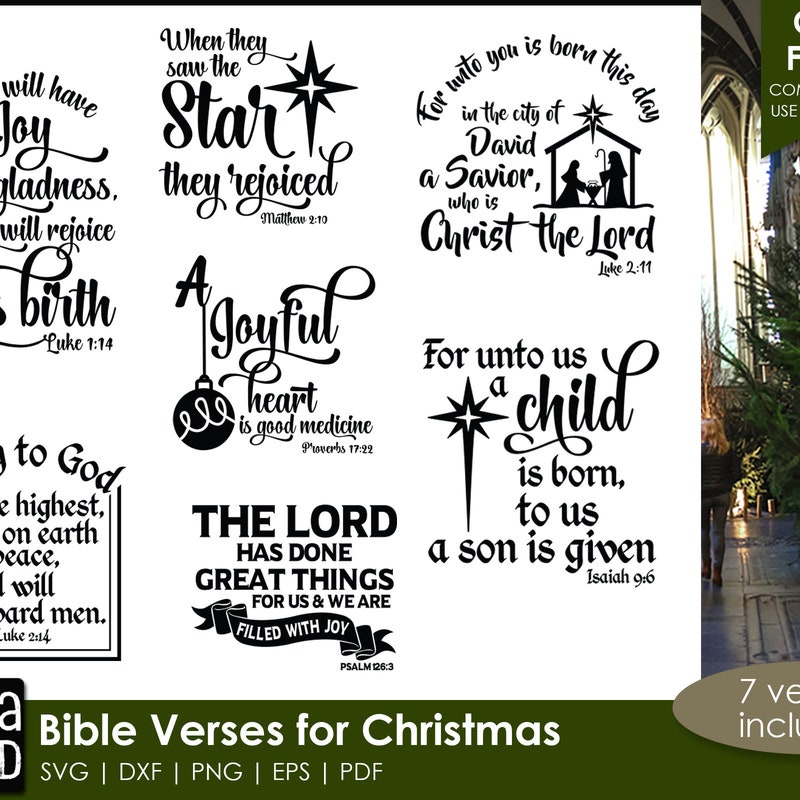 Christmas Bible - Etsy