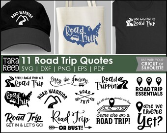 Road Trip SVG files for Cricut or Silhouette | Road Trip Tote Bags