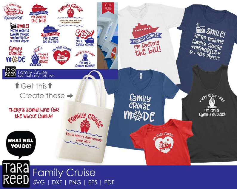 Download Family Cruise Cruise SVG and Cut Files for Crafters | Etsy