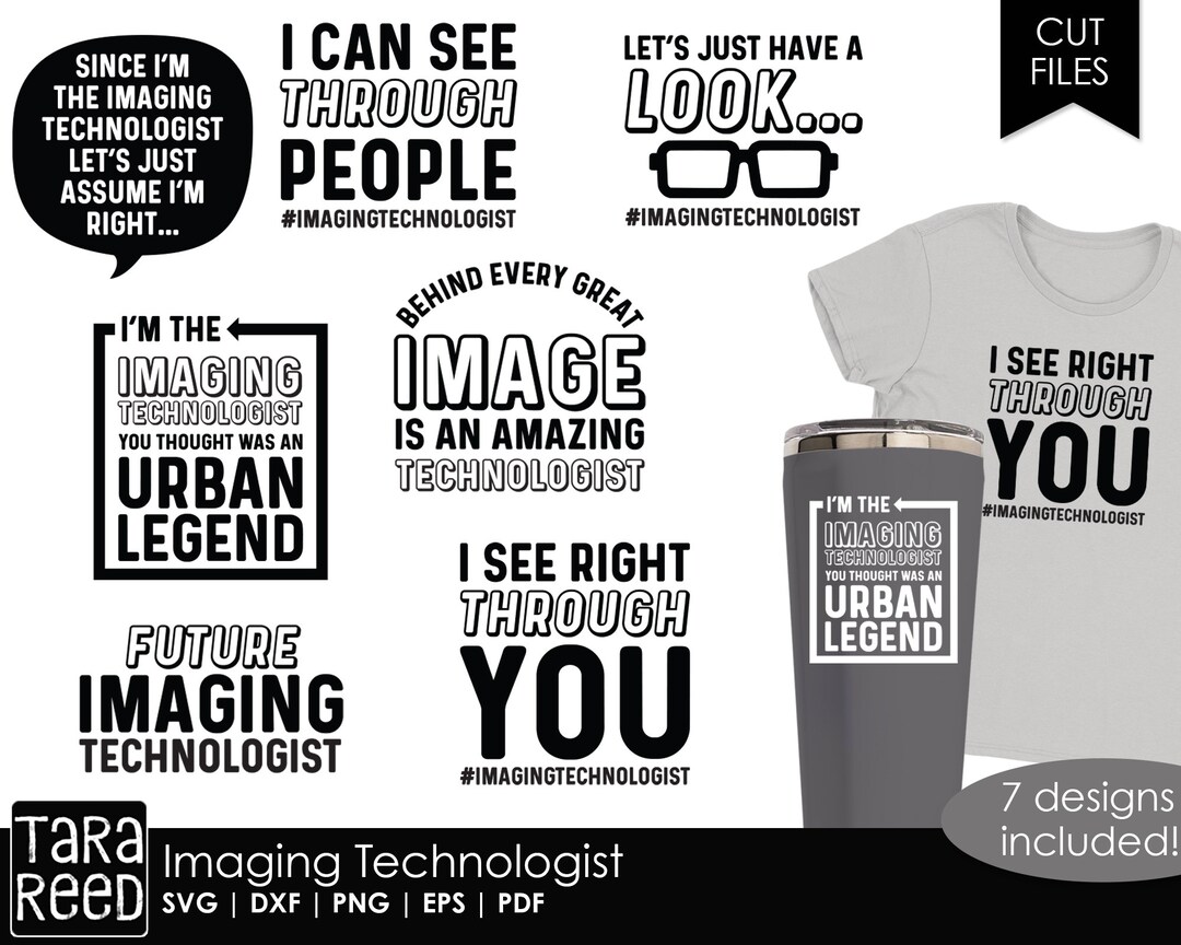 Imaging Technologist SVG for Cricut and Craft Files Etsy