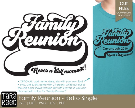 Download Family Reunion SVG and Cut Files for Crafters | Etsy