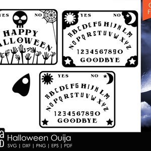Halloween Ouija - Halloween SVG and Cut Files for Crafters