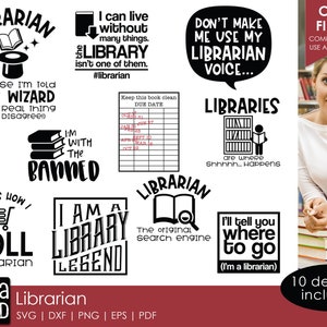 Bibliotecário - Leitura de arquivos SVG e cortados para artesãos