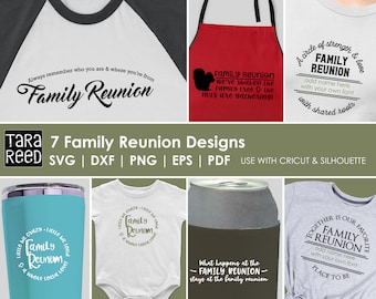 7 Family Reunion Shirt Ideas for Cricut and Silhouette