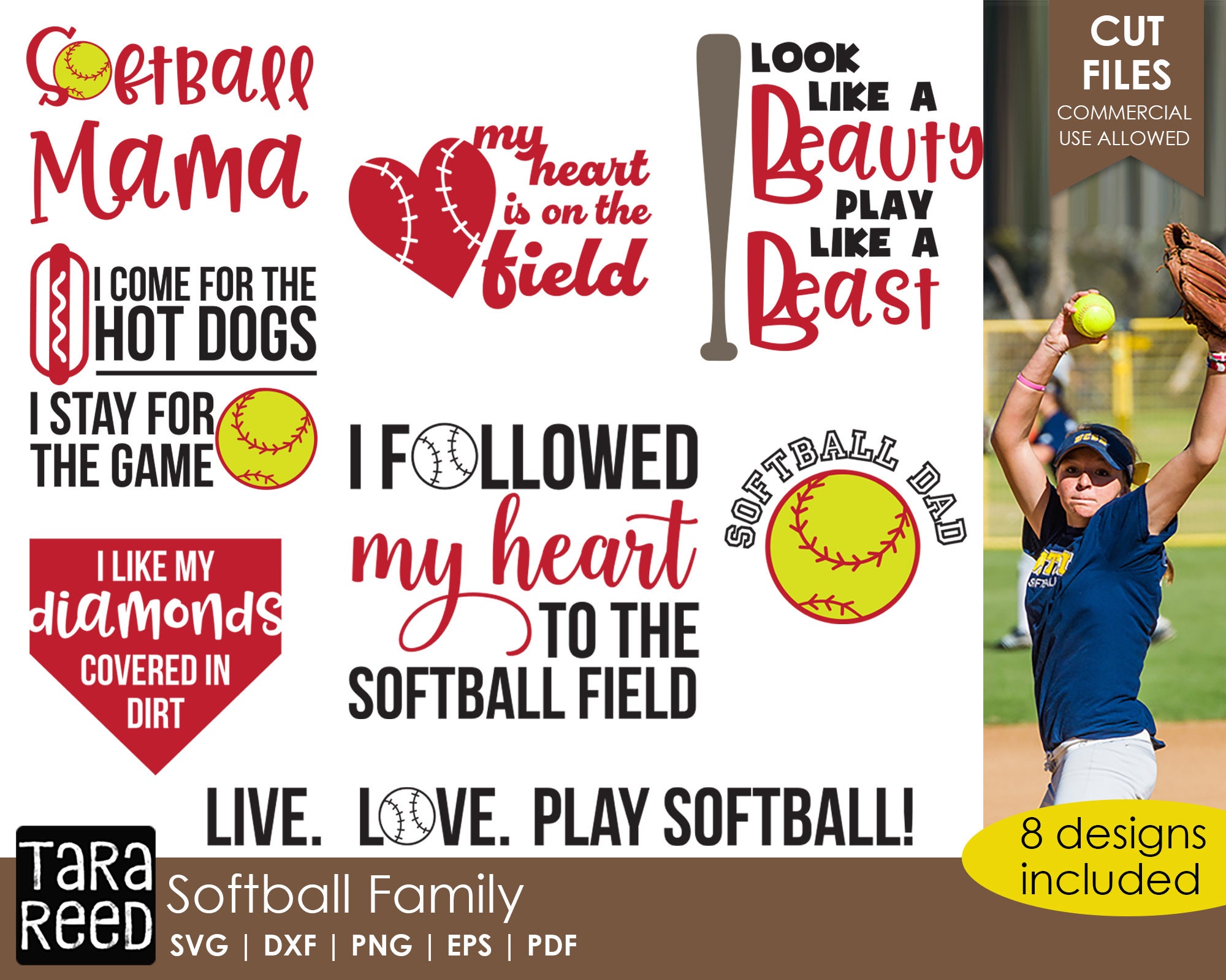 Download Softball Svg And Cut Files For Crafters Paper Party Kids Craft Supplies Tools Leadcampus Org