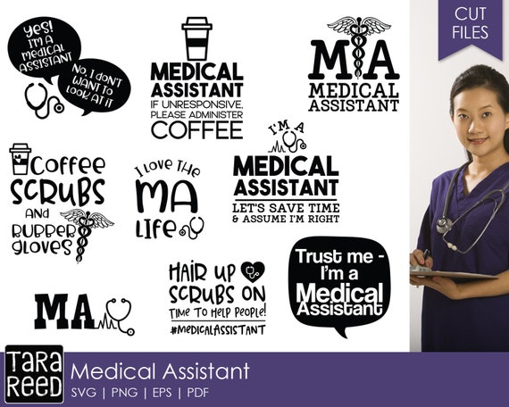 Download Medical Assistant Svg And Cut Files For Crafters Etsy