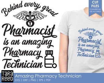 Pharmacy Technician SVG and Cut Files for Crafters