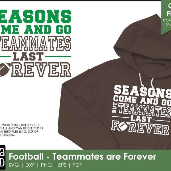 Football Quote for Crafters | Football Team Shirts