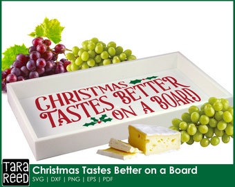 Diseños de tablas de charcutería navideñas / Bandeja para picar