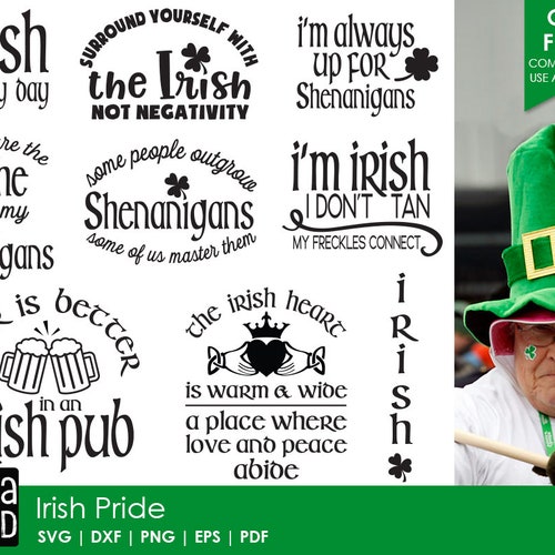 Irish Pride Irish SVG and Cut Files for Crafters - Etsy