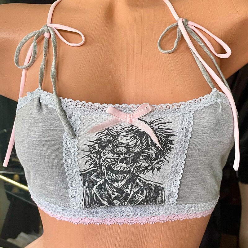 Custom Inked Simple Bralette - Hologram main image 0