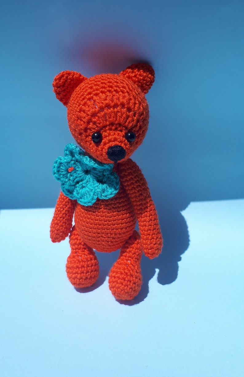 Orange Bear Toy Toys for Kids Teddy Plush Toy Soft Bear Etsy