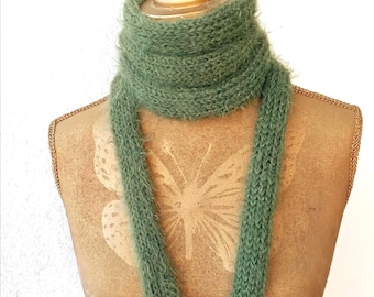 Écharpe fine, écharpes fines en tricot, écharpe pour femme, écharpe tricotée, cadeau pour elle, écharpe pour maman, écharpe tricotée, cadeau femme, cadeau fille
