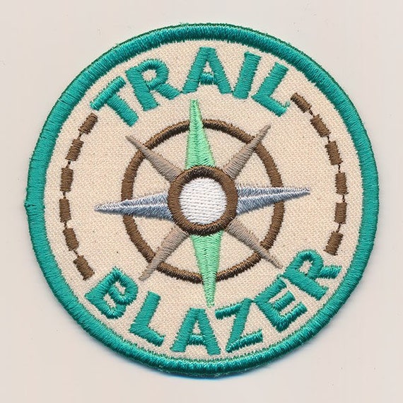 Trail Blazer Patch Sew on Patch Applicae Patches for Jackets Sweatshirts  Denim Bags Mini Patches Patches for Jeans 