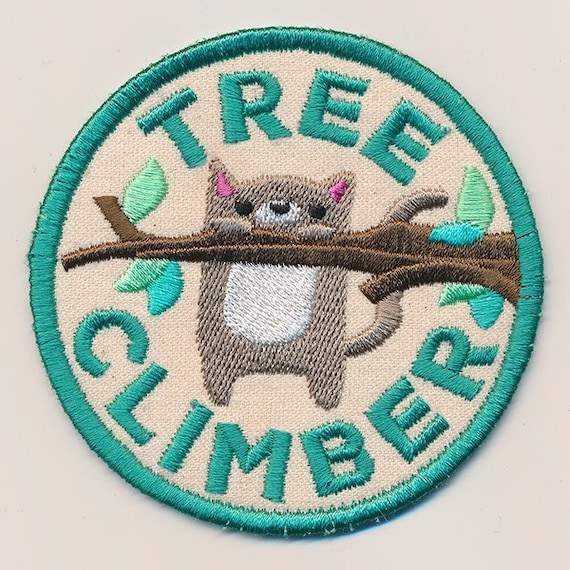 Tree Climber Patch Sew on Patch Applicae Patches for Jackets