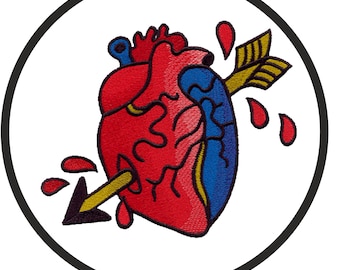 Be Still My Beating Heart Embroidered Patch