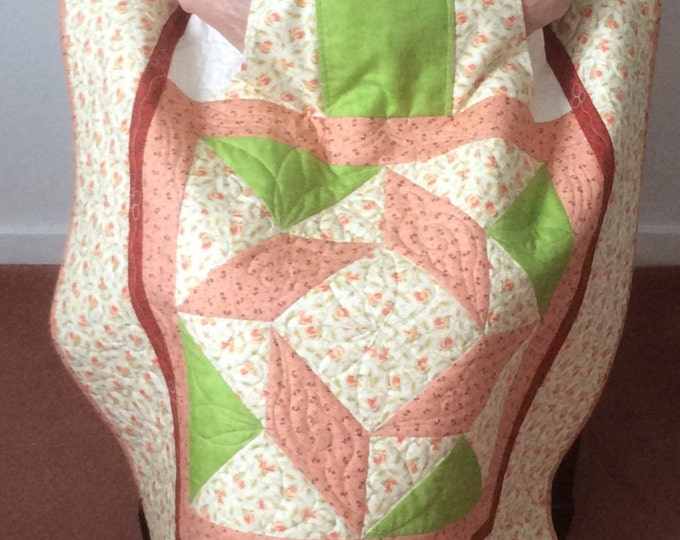 Lap Quilt with Pockets.