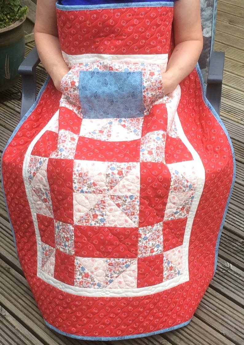 Lap Quilt with pockets.